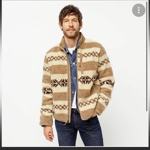 J Crew Nordic zip up jacket size L